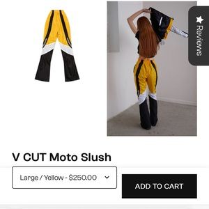 V Cut Varenne cargo pants